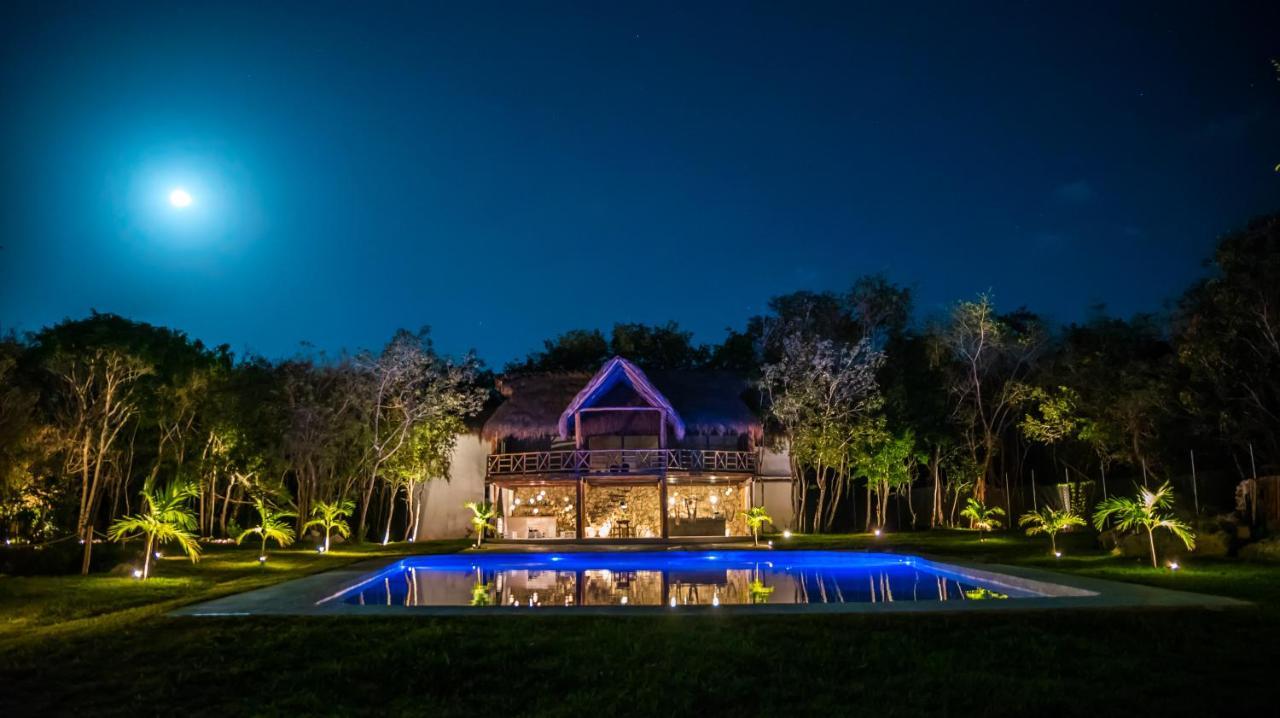 Las Nubes Villa Кспу Ха Екстериор снимка